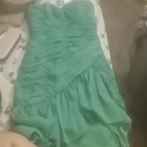 max and cleo island green dress